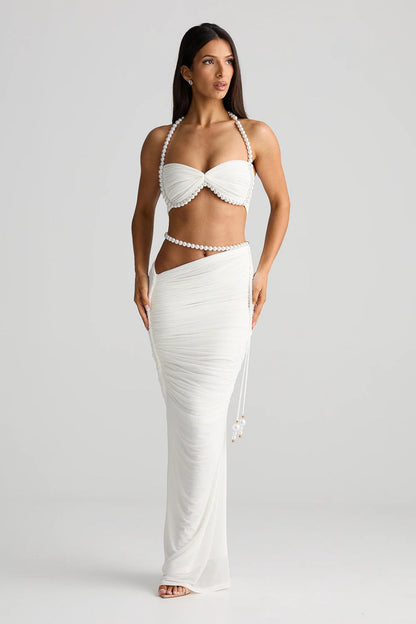 Imalia Crop - White