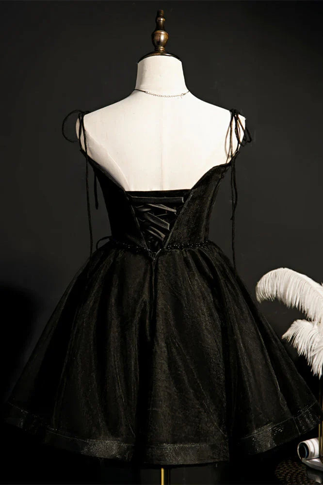 Little Black Party Dress - Free Shipping Homecoming Dresses, AST1180