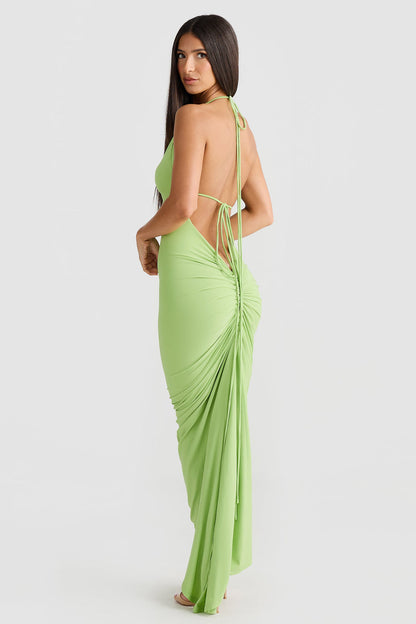 Olivia Dress - Lime - SHOPJAUS - JAUS